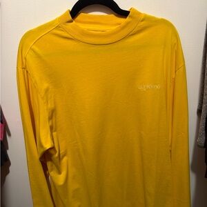 Supreme Bright Yellow Long Sleeve Tee